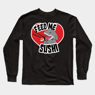 Sushi Shark Long Sleeve T-Shirt